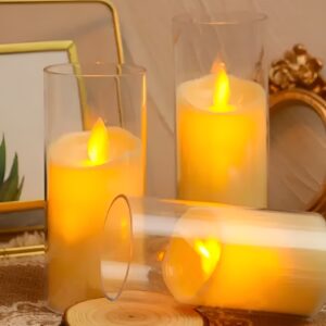 aesthetic electric candels ( set of 3)