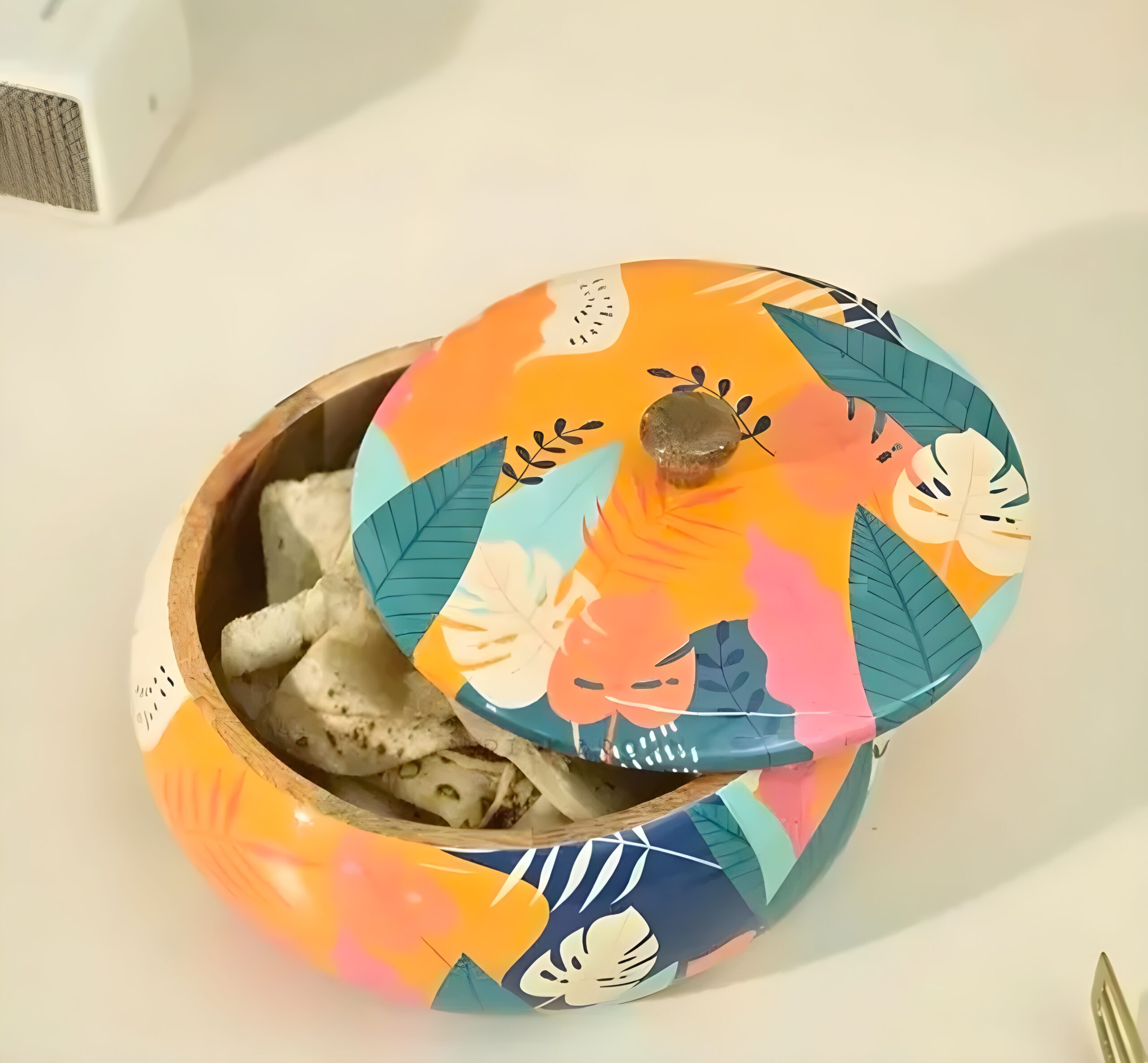 Tropical Bloom Storage Box